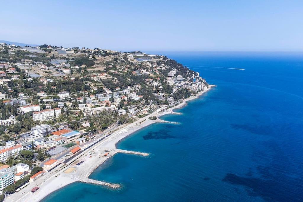 Appartamento Il Grande Blu - Vista Panoramica Sul Golfo Ospedaletti Esterno foto