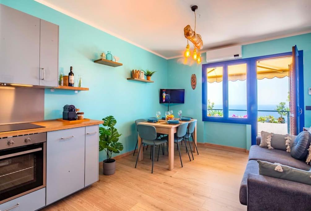 Appartamento Il Grande Blu - Vista Panoramica Sul Golfo Ospedaletti Esterno foto